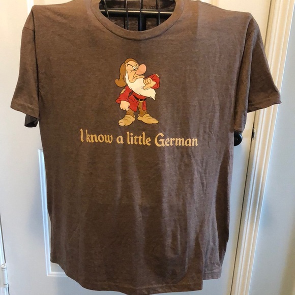Disney Other - Disney  Grumpy Tee Shirt XL men or women. “ I know a little German”